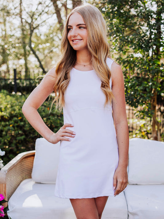 Women's Active Dress - White