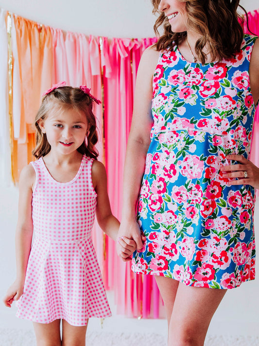 Women's Active Dress - Joyful Poppies